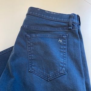 Rag & Bone men’s Fit 2 slim, color “Coated Navy” size 34